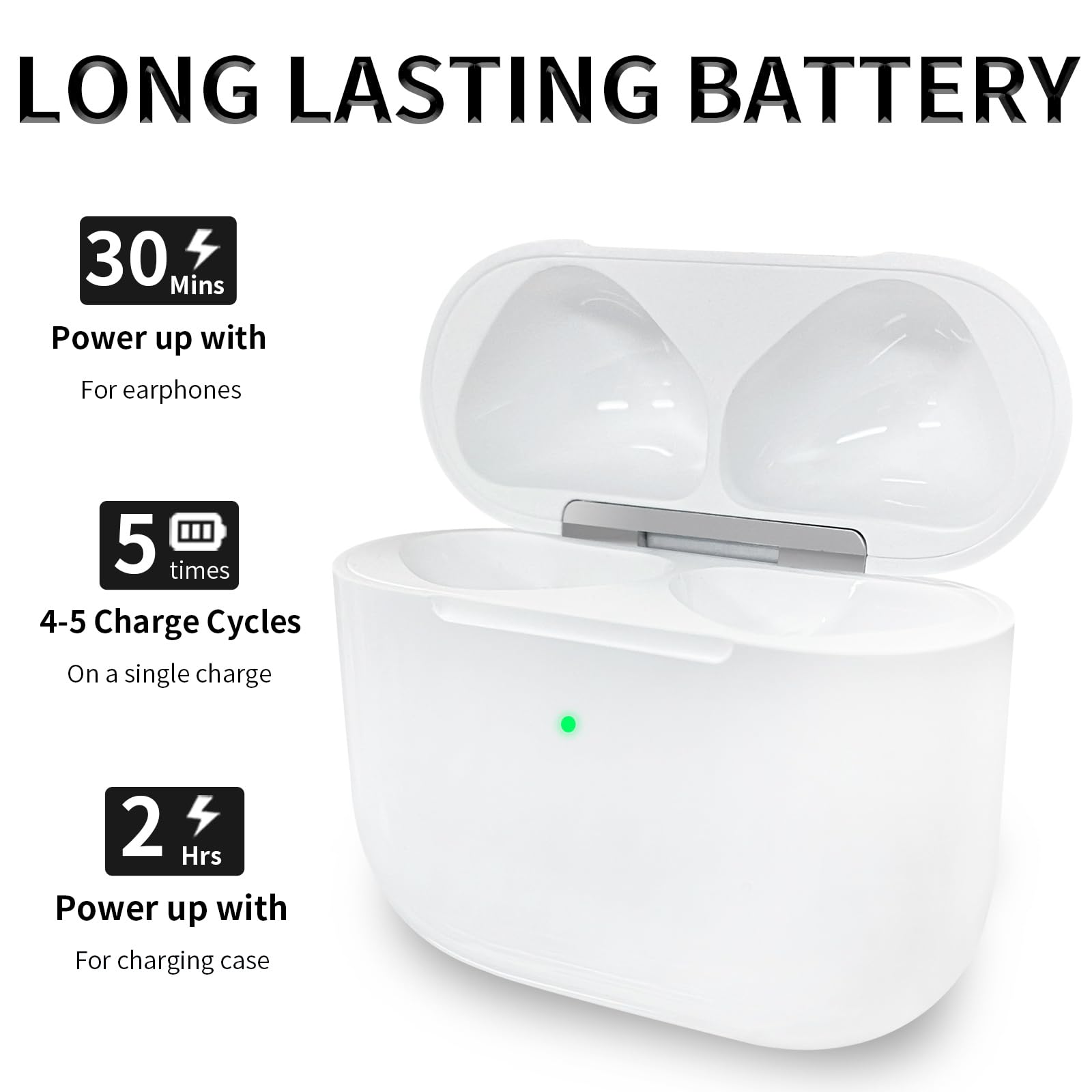 Amazon | AirPods 第4世代充電ケース、AirPods 4ケース交換用 AirPods